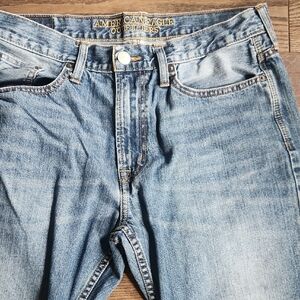 American Eagle Outfitters Men's Light Blue Straight Jeans